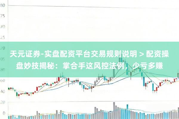 天元证券-实盘配资平台交易规则说明 > 配资操盘妙技揭秘：掌合手这风控法例，少亏多赚